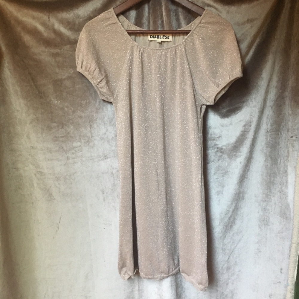 Mini Sparkling Knit Dress